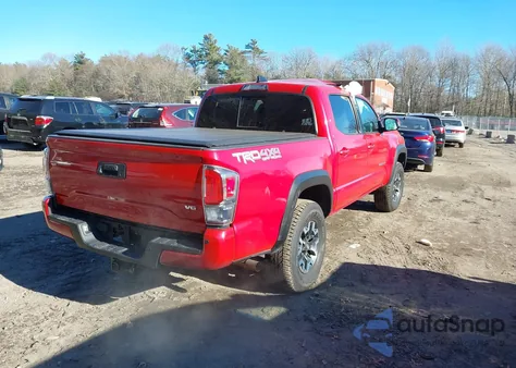 2022 Toyota Tacoma Trd Off Road из США, поврежденный, VIN 3TMCZ5ANXNM455422